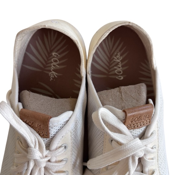 Olukai Pehuea Lī Women’s Lightweight White Sneakers Sz 9.5 - Picture 7 of 11